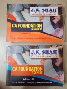 J.K. Shah Classes CA Foundation Scanner