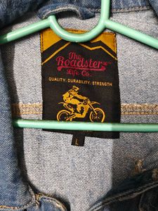 Blue Denim Jacket Men Size - L, Chest 40 inch