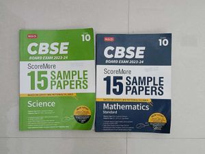 MTG CBSE Class 10 Sample Papers (Science & Math)