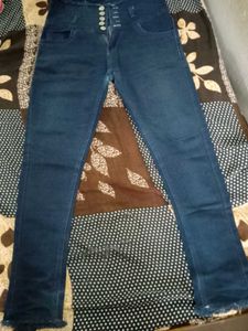 High Waisted Dark Wash Jeans