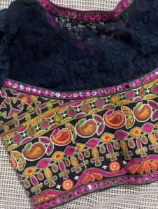 Black Designer Blouse