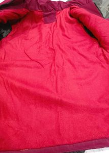 Trendy Winter Jacket for Women  Maroon Padded