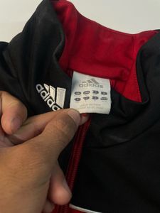 Adidas Track Jacket Red Black