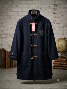 Navy Blue Duffle Coat (Size-XL)