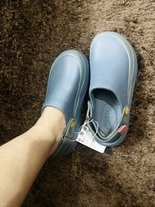 Zara Grey Clogs