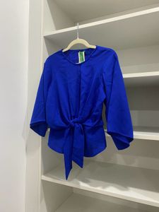 United Colours Of Benetton Knot Blouse