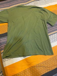 Branded oversized Olive Green "Style Groovy" T-Shi