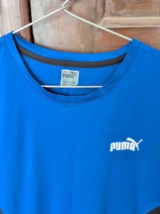 Puma Blue Athletic T-Shirt