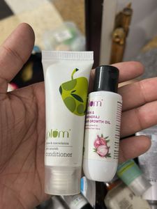 Plum Olive & Macadamia Conditioner & Onion Oil