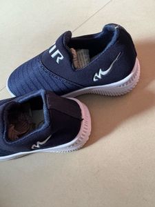 boy 👦 Navy Blue Casual Shoes With Gloves