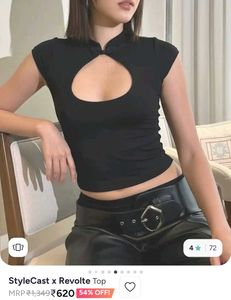 black keyhole top