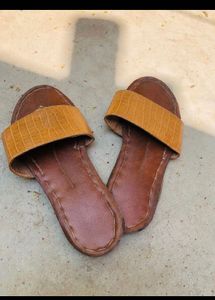 Yellow Khadow Flipflop Slipper