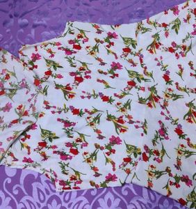 Floral Print Sleeveless Dress