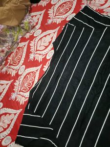 Striped Twist Front T-Shirt