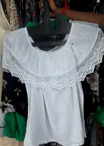 Cute Cartoon Print and mix Tops