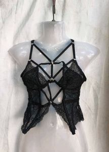 Lace corset with Strappy Design