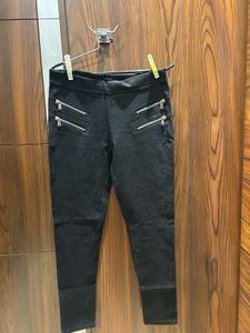 Zara Zipper Skinny Pants
