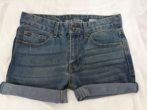 Classic Blue Denim Shorts