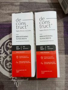 Deconstruct Brightening Sunscreen Fluid SPF 50+