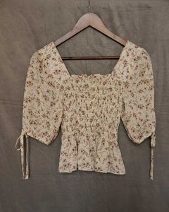 floral printed tops