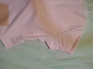Newme Light Pink Knotted Top