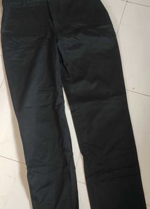 Classic Black Wide-Leg Pants