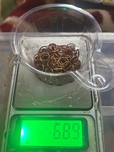 Golden Finish Jump Ring