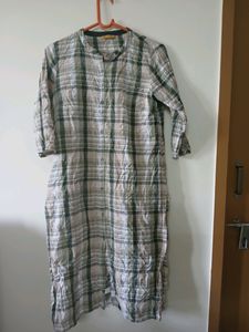 Green Plaid Dress