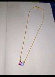 Gradient Gemstone Necklace