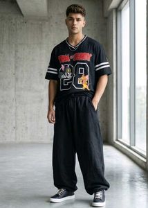 Varsity/Jersey-Style Tom &amp; Jerry Unisex T-shirt