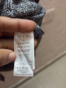 Rareism tweed jacket cum shirt