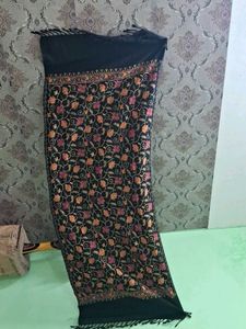 Embroidered Black Shawl 🆕