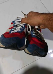 New Balance Sneakers - Red, White &amp; Blue