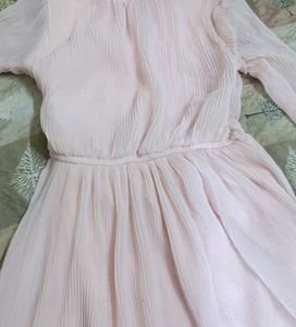 Chic Pleated Midi Dress