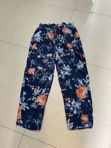 H&amp;M Viscose Floral Print Lounge Pants
