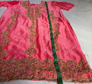 Handwork Pakistani suit, free size