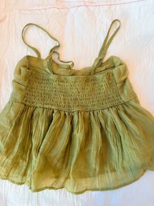 Chic Green Camisole top