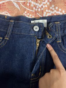 Dark Wash Denim Mini Skirt