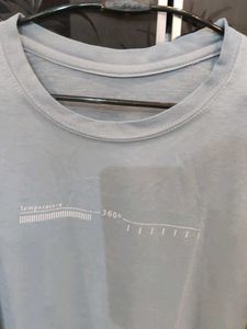 Light Blue Graphic T-Shirt
