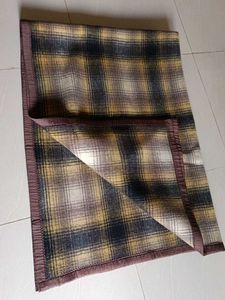 Vintage Plaid Throw Blanket