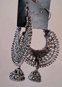 Unused, Black Metal, HOOP Jhumkas