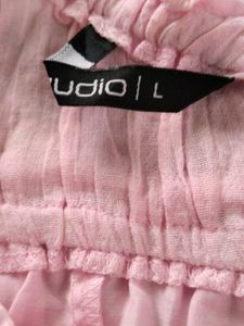 Chic Pink One-Shoulder Party Dress