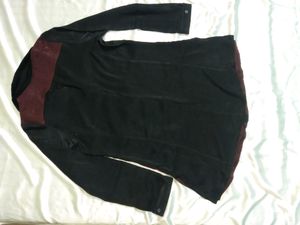 Two-tone Long Shirt