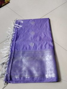 Elegant Lavender Saree