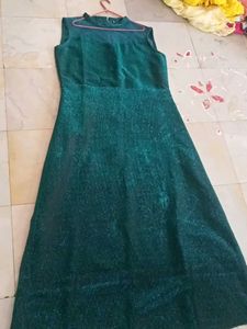 Emerald Green Sparkly Gown