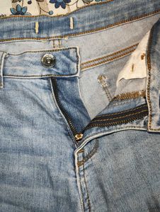 Trendy Light Blue  Denim Jeans