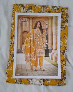 Beautiful Yellow Floral Kurta Set