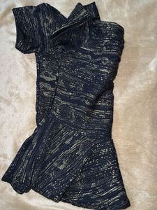 Sparkly Black &amp; Gold Blouse