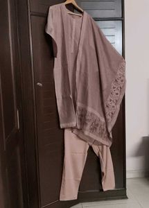 Elegant Silk Mix Kurta Set with Dupatta