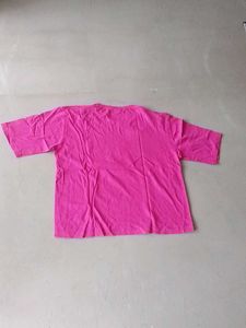 Pink Chicago Graphic T-Shirt